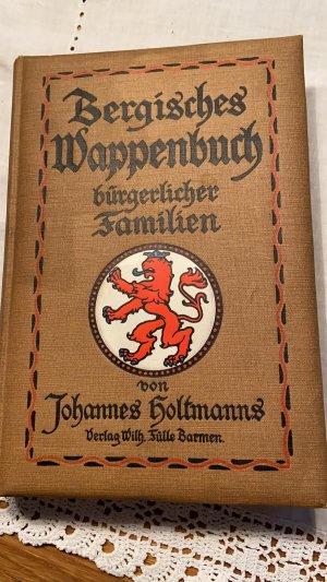 Bergisches Wappenbuch bürgerlicher Familien