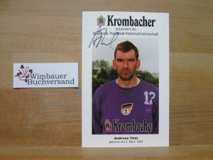 Original Autogramm Andreas Thiel Handball /// Autogramm Autograph signiert signed signee