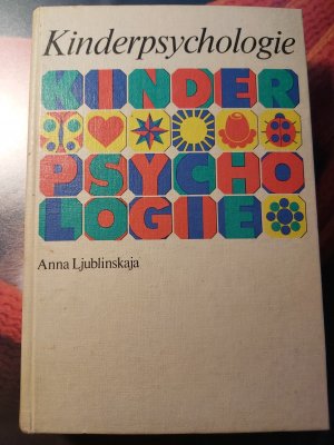 gebrauchtes Buch – Anna Ljublinskaja – Kinderpsychologie