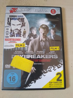 gebrauchter Film – Daybreakers + Nachtblende - Vampirthriller + Französischer Thriller - 2 Filme auf einer DVD