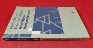 gebrauchtes Buch – Mertens, Peter; Bodendorf – Grundzüge der Wirtschaftsinformatik