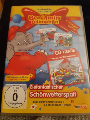 Benjamin Blümchen - Sonderedition: Benjamin Blümchen hat Geburtstag [DVD] + Benjamin Blümchen als Wetterelfenat [CD]