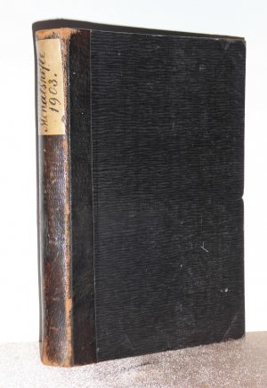 antiquarisches Buch – Lucas, Friedrich  – Pomologische Monatshefte 1903., Allgemeine Deutsche Obstbauzeitung. Gegründet von Dr. Ed. Lucas. Organ des Deutschen Pomologenvereins. Unter Mitwirkung des Vorstandes obengenannten Vereines und hervorragender Fachgenossen.