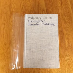 Erstausgaben deutscher Dichtung. Eine Bibliographie zur Deutschen Literatur 1600 - 1960