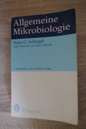 gebrauchtes Buch – Hans G. Schlegel – Allgemeine Mikrobiologie.