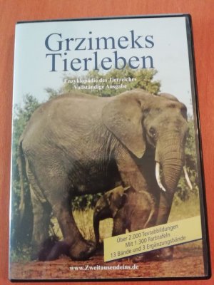 Grzimeks Tierleben - Enzyklopädie des Tierreiches - Vollständige Ausgabe 13 Bände und 3 Ergänzungsbände - DVD-ROM