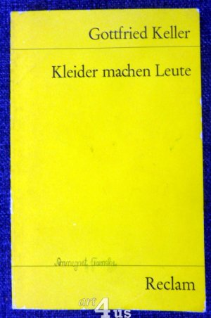 gebrauchtes Buch – Gottfried Keller – Kleider machen Leute : Novelle. Universal-Bibliothek ; 7470