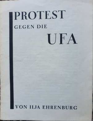 Protest gegen die Ufa.