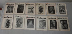 Die Kunstkammer. Illustrierte Monatszeitschrift nebst amtlichen Mitteilungen. 1. Jahrgang (1935): 11 Hefte + 2. Jhg.: 1 Heft