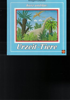 gebrauchtes Buch – Etschmann, Ina / Et – 2 Bücher Kurz und gut: Gemüse + Urzeit-Tiere (kleinformatig)