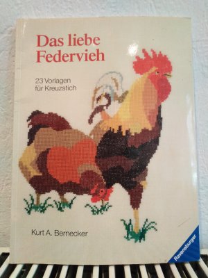 Das liebe Federvieh 23 Vorlagen für Kreuzstich