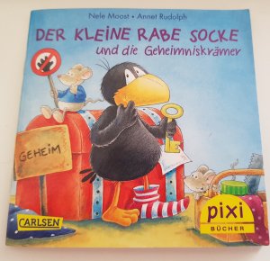 gebrauchtes Buch – Nele Moost, (Geschichten) – Der kleine Rabe Socke und die Geheimniskrämer Pixi Buch Nr. 1737 Einzeltitel aus der Pixi Bücher Serie 178