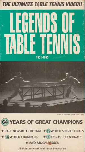 gebrauchter Film – Legends of Table Tennis