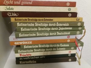 Sigloch 16 Kochbücher - hochwertig - Sonderedition -