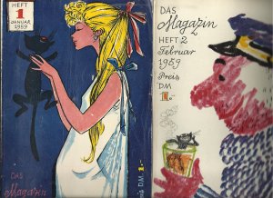 Das Magazin, kompletter Jahrgang 1959, Heft 1 Januar bis Heft 12 Dezember