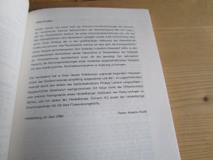 gebrauchtes Buch – Anselm Riedl – Das Physikalische Institut in Heidelberg  - Veröffentlichungen zur Heidelberger Altstadt Heft 20