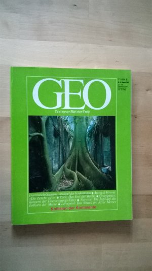 GEO Magazin 8/1985 - Arena di Verona - Geowissenschaft - Französisch-Guayana Cayenne Strafkolonie - Peru - Greenpeace - Narwale - Liverpool