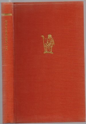 antiquarisches Buch – Wilhelm Nestle – Die Vorsokratiker. Deutsch in Auswahl mit Einleitungen von Wilhelm Nestle.