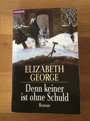 gebrauchtes Buch – Elizabeth George – Denn keiner ist ohne Schuld