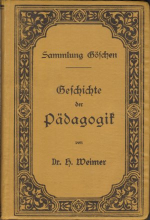 Geschichte der Pädagogik