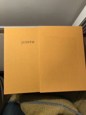 Judith, Tragödie in drei Akten. Mit jeweils 6 Farblithographien von Max Ernst und Dorothea Tanning