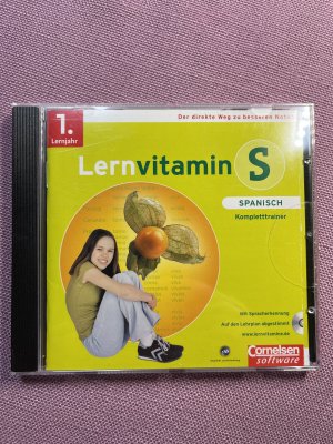 Lernvitamin S - Spanisch / 1. Lernjahr - Kompletttrainer