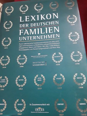 gebrauchtes Buch – Langenscheidt, Florian; May – Lexikon der deutschen Familienunternehmen