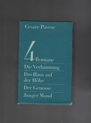 4 Romane Die Verbannung; Das Haus auf der Höhe; Der Genosse; Junger Mond