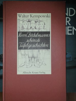 Walter Kempowski Herrn Böckelmanns schönste Tafelgeschichten 1983