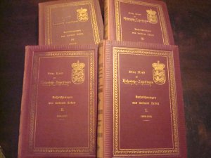 Aus meinem Leben - Bd. 1+2+3+4 / Prinzen Kraft zu Hohenlohe-Ingelfingen. Aufzeichnungen des Prinzen Kraft zu Hohenlohe-Ingelfingen, weiland General der […]