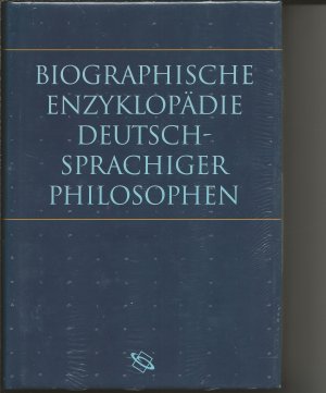 gebrauchtes Buch – Jahn, Bruno  – Biographische Enzyklopädie deutschsprachiger Philosophen