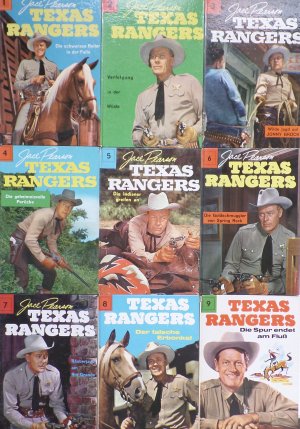 Texas Rangers - Band 1 bis Band 9 komplett -1. Band : Die schwarzen Reiter in der Falle 2. Band : Verfolgung in der Wüste 3. Band : Wilde Jagd auf Jonny […]