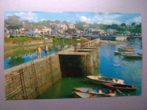 gebrauchtes Buch – Saundersfoot - Hafen / Harbour - Boot Boote etc. - Pembrokeshire Wales (ungelaufen) Ansichtskarte