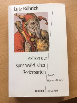 Lexikon der sprichwörtlichen Redensarten , Band 5 (ISBN 3934511139)