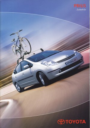 gebrauchtes Buch – Toyota – Prospekt Toyota Prius Zubehör 03/2004