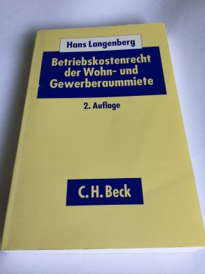 Betriebskostenrecht der Wohn- und Gewerberaummiete