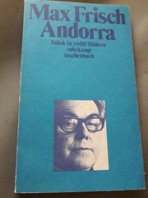 gebrauchtes Buch – Max Frisch – Andorra - Stück in zwölf Bildern