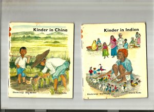 Diesterwegs Minibücher 2. Reihe. Kinder in Indien 74a. Kinder in China 74b. Kinder in Peru 74c. Eskimokinder 74d. Zulukinder 74e. Kinder der Eingeborenen in Australien. In freier Bearbeitung der Vorlage von Jean Wilson.