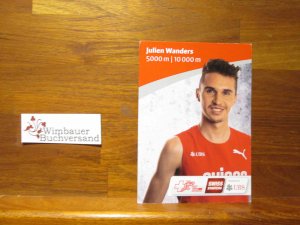 gebrauchtes Buch – Jonas Schöpfer – Original Autogrammkarte Jonas Schöpfer Leichtathletik 800 m 1500 m