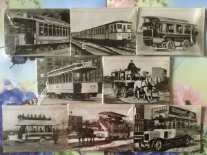 BVG - historische Fahrzeuge in Bildern 8 Sets original verschweißt