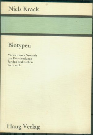 Synopsis der Konstitutionen oder Biotypen