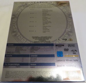 gebrauchter Film – Stargate Kommando SG-1 - Season 04 [6 DVDs]