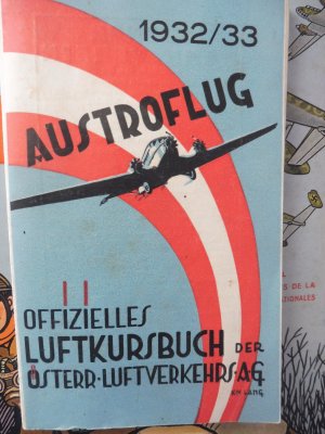 Austroflug Luftkursbuch 1932/33