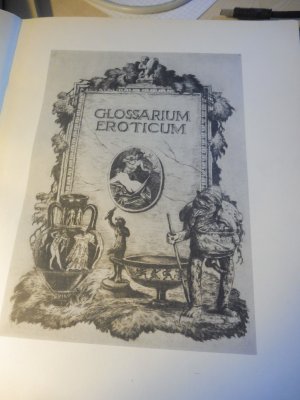 Glossarium Eroticum -- Luxusausgabe