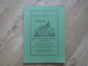 Festschrift zur Feier 250 Jahre Lutherische Gemeinde Radevormwald - von 1957