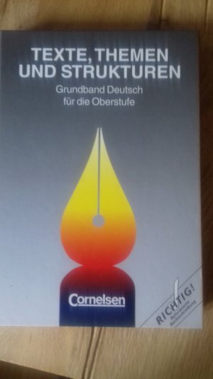 gebrauchtes Buch – Biermann, Heinrich; Brenner – Texte, Themen und Strukturen - Bisherige allgemeine Ausgabe. Deutschbuch für die Oberstufe / Schülerbuch