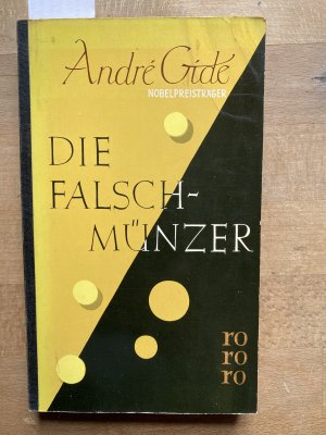 antiquarisches Buch – Andre Gide – Die Falschmuenzer., .