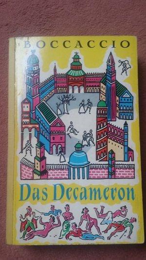 antiquarisches Buch – Boccaccio, Giovanni – Das Decameron. Goldmanns gelbe Taschenbücher - Band 347/48.