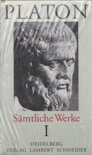 Platon. Sämtliche Werke I/II/III