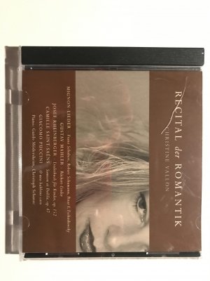 gebrauchter Tonträger – Christine Vallon – Christine Vallon Recital der Romantik